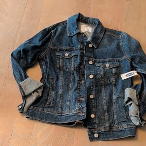 Old Navy Dark Blue Kids Jean Jacket